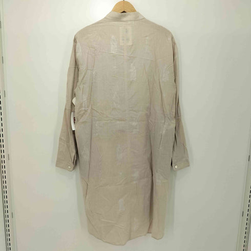 ストフ STOF L/S バンドカラー ロングシャツ メンズ